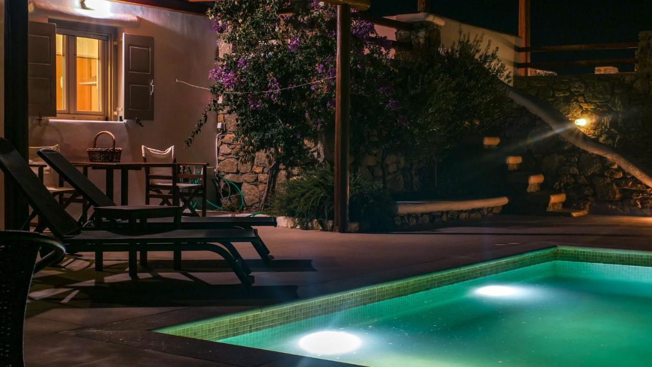 Ortus Ivory Mykonian Lux Villa With Pool! Mykonos Town Bagian luar foto