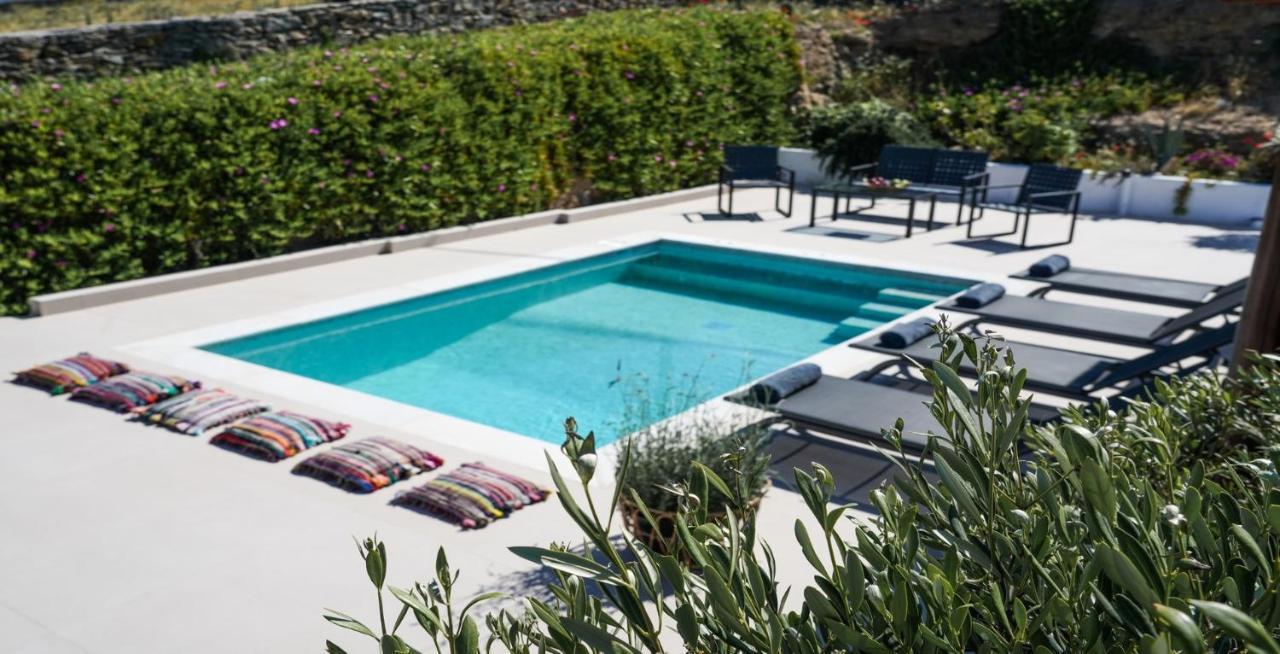 Ortus Ivory Mykonian Lux Villa With Pool! Mykonos Town Bagian luar foto